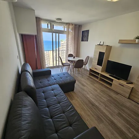 Apartman Con Vistas Al Mar Impresionantes A 5 Min De La Playa Aire Wifi Parking Comunitario